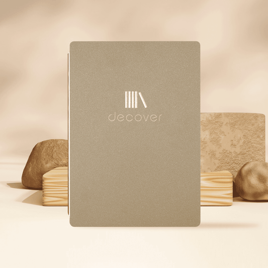 Gecoate menukaart elastiek A5 staand