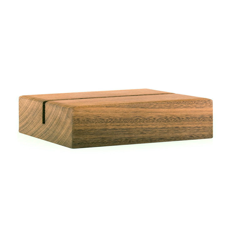 Houten menustandaard Plat