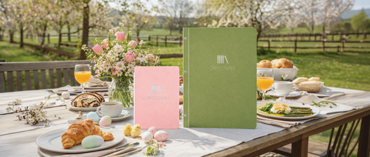 Menupresentatie op je paasbest