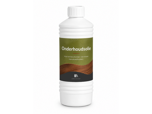 Onderhoudsolie voor menustandaarden van hout
